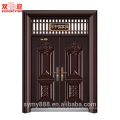 Chine fournisseurs morden design luxe noble classique beige villa acier entrée principale porte